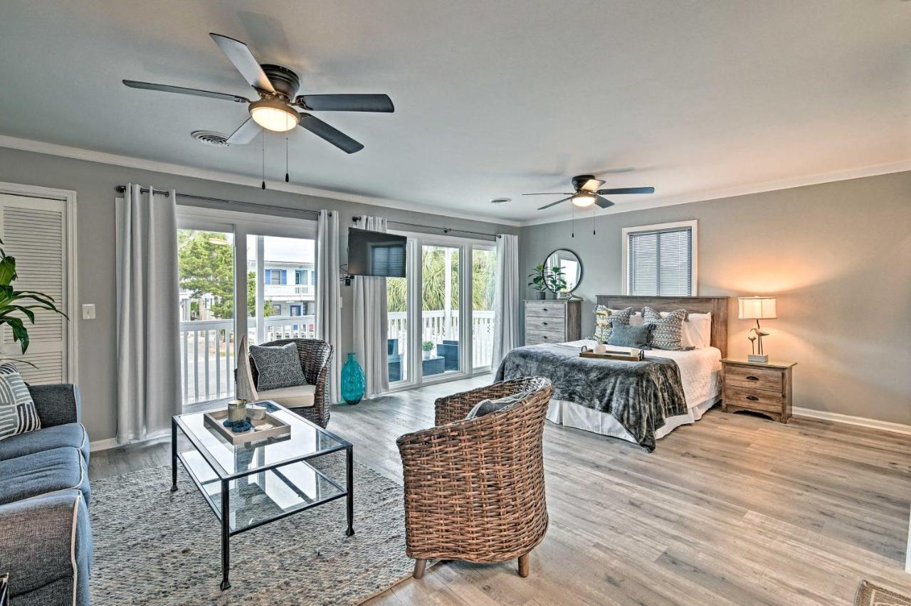 Surfside Beach Couples Retreat With Balcony! Myrtle Beach Bagian luar foto