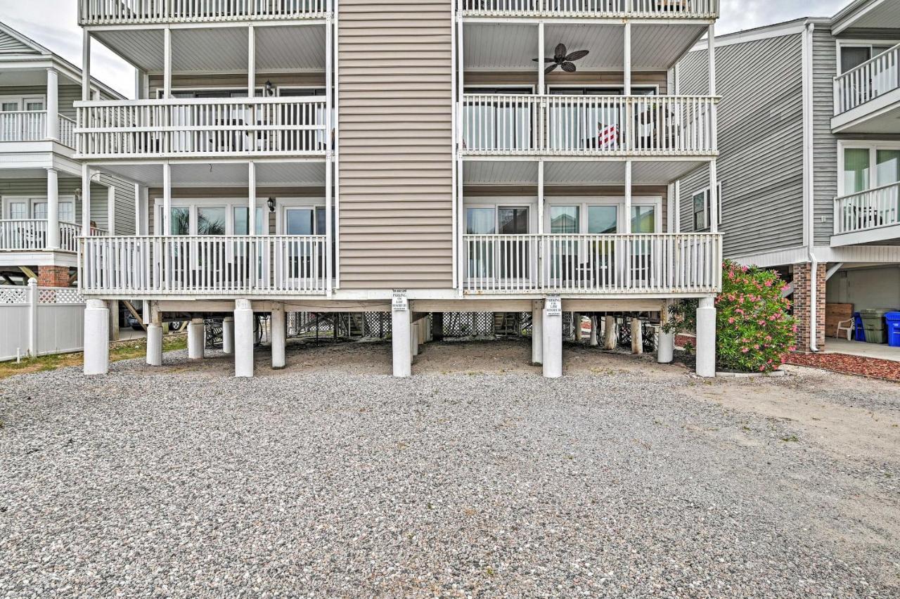 Surfside Beach Couples Retreat With Balcony! Myrtle Beach Bagian luar foto