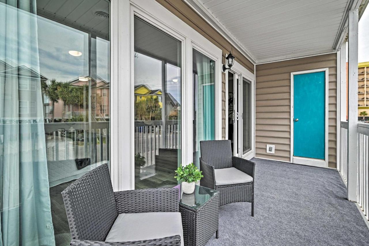 Surfside Beach Couples Retreat With Balcony! Myrtle Beach Bagian luar foto